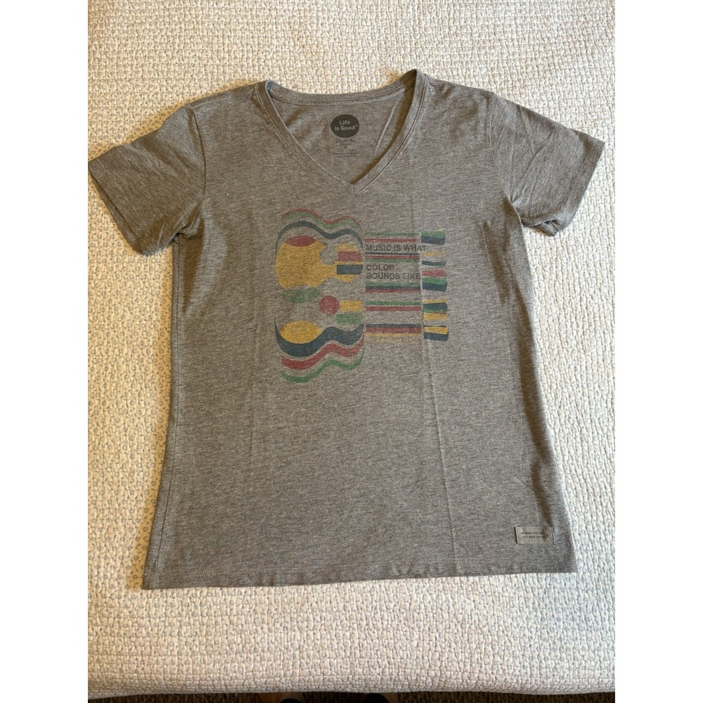 Life is Good Music T-shirt GUC